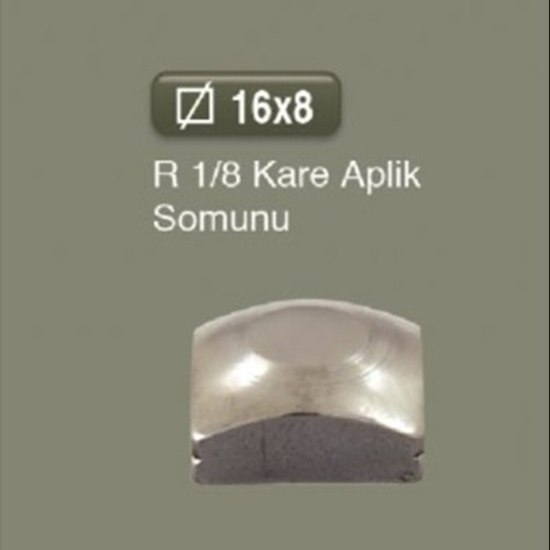 R 1/8 Kare Aplik Somunu